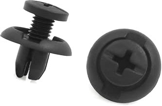 Hihaha 50 remaches de plástico para guardabarros, 8 mm de diámetro, material duradero