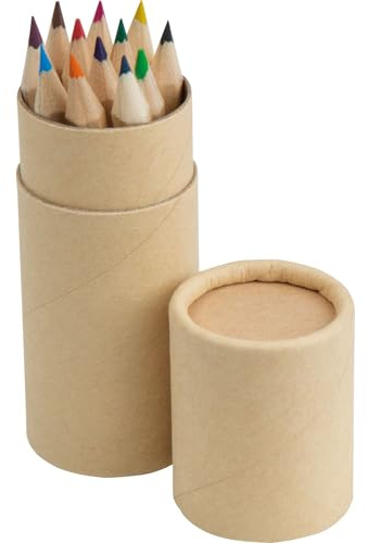 Livepac-Office 120 Mini Buntstifte / 10 zylindrische Aufbewahrungsboxen mit je 12 Buntstifte