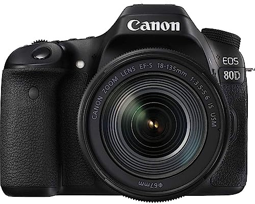 Canon EOS 80D EF-S 18-135 IS nano USM Spiegelreflexkamera) schwarz