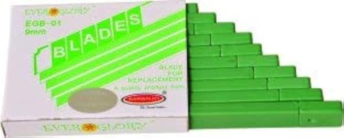 Ever Glory Lot de 400 lames de rechange pour cutter 9 mm EGB 01 cm