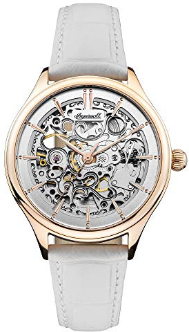 Ingersoll The Vickers Ladies Automatic Watch I06301 with a Stainless Steel case and Genuine Leather Strap