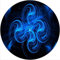 Slipmat Slip Mat Scratch Pad Felt for any 12 LP DJ Vinyl Turntable Record Player Custom Graphical - Spiral 20