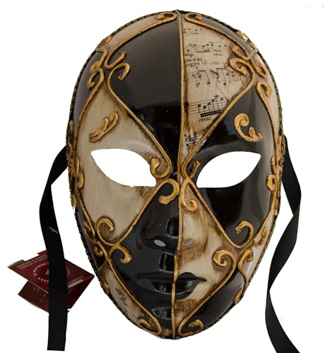 Lannakind Venezianische Maske Gesichtsmaske Volto Damen Karneval Ballmaske Maskerade Wand-Deko