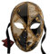 Lannakind Venezianische Maske Gesichtsmaske Volto Damen Karneval Ballmaske Maskerade Wand-Deko
