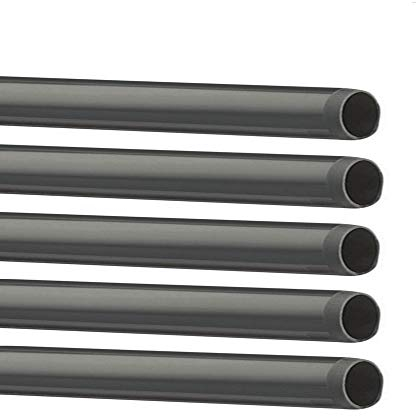 EXCOLO 10m (5x2m) PVC Rohr Ø 32 mm. Nur Rohre ohne Winkel Kniestück Muffen T-Stück Kappen (5 x 2m Rohr-Stück Ø32mm)