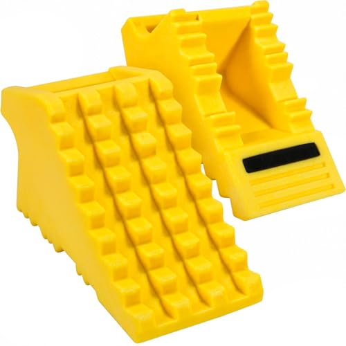 MAXXHAUL 50503 Unterlegkeil aus Poly-Schaumstoff, hohe Sichtbarkeit, 20,3 x 10,2 x 10,2 cm, 1 Paar