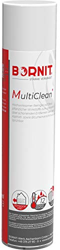 BORNIT Multi Cleaner Reiniger Teer Allzweckreiniger [hocheffektiv] | Putzmittel Motoröl Etikettenlöser Kettenreiniger Fettlöser Werkzeug Motorreiniger Klebereste Entferner Wachs Auto Fett