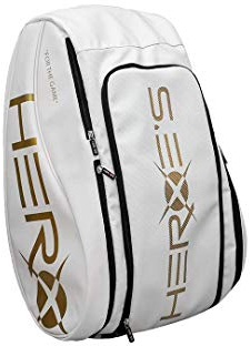 Heroe's Borsone Zaino Porta Racchette #Thunder White Padel e Beach Tennis