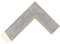 Customisable Bezel for the Samsung Frame TV (Cushion Silver, 55 inch)