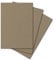 ARTOZ 15x Bastelpapier - Taupe - DIN A4 297 x 210 mm - 220 Gramm pro m² - Edle Egoutteur-Rippung - Hochwertiges Designpapier Urkundenpapier Bastelkarton