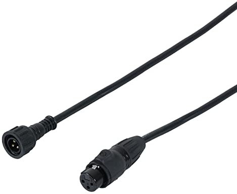 LEDJ 5m Hydralock DMX Macho - Seetronic IP XLR 3-Pin Hembra Cable