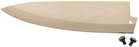 Mercer Culinary M33131BIR Natural Birch Wood Saya Cover Blade Protector for 8 Chef and 210mm Gyuto Knives Knife