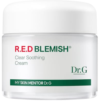Dr. G NEW RED Blemish Clear Soothing Cream (70ml 2.36 oz) Gowoonsesang Cosmetic, Moisturizing Recovery Cream
