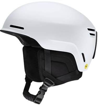 Smith Method Helmet – Adult Snowsports Helmet with MIPS Technology + Zonal Koroyd Coverage – Lightweight Protection for Skiing & Snowboarding – for Men & Women – Matte White, Large