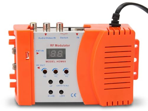Modulatore RF Digitale, Convertitore HDMI a RF per PAL NTSC, per Ricevitore Satellitare, Videocamera, Console, Videoregistratore
