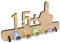 Sugeru Ausgefallenes Geldgeschenke 16. Geburtstag - 15 + 1 | Witzige Lustige Geldgeschenke Schild | Gästebuch Geschenk | Holz Deco für Jubiläum Freunde/Familie/Mann/Frauen Kreatives(16)