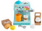Fisher-Price - La Mia Prima Macchinetta del Caffè, set Smart Stages per l'apprendimento con pulsanti, musica e suoni, 2 tazze e 8 accessori inclusi, giocattolo per bambini, 18+ mesi, HYT02