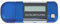 iFutniew Mp3 Player 4GB U Disk Music Player Supports Replaceable AAA Battery, Recording (Blue)
