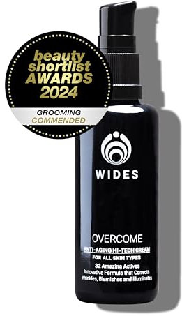OVERCOME. Anti Aging Creme Männer, Retinol Creme, Vitamin C, Bio Hyaluron Creme, Astaxanthin, Collagen und 32 Weitere Assets I Anti Falten Creme Männer -Anti Aging Creme Männer- Faltencreme männer