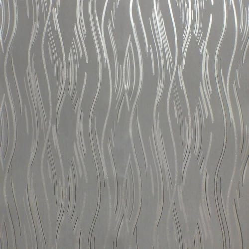 Glitter Wallpaper Shimmer Textured Modern Lines Stripes Grey Black Silver
