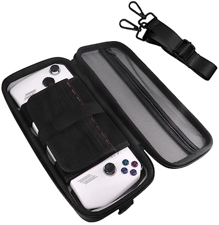 Hartschalen-Tragetasche, kompatibel mit ASUS ROG Ally 17,8 cm (7 Zoll) Gaming-Handheld-Controller-Zubehör, Schutzhülle, Tragetasche, Aufbewahrungstasche
