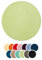liebling Badteppich, 100% Polyester - Mikrofaser, Serie Santos, Ø 110 cm,1500 g/m², 30 Grad waschbar, Farbe: Limone