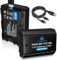 NP-FZ100 - Batteria di ricambio per Sony ZV-E10 Alpha A6000 A6500 A6300 A5100 A7II A7RII A7SII A7S A7S2 A7R A7R2 A3000 A33 A35 A377777 A55. RX10 NEX5 - Fotocamera (2 batterie)
