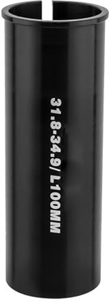 Seat Post Adapter l Seatpost Tube Reducing Sleeve | Adjustable Height seat Post Adapter | Bike Seat Post Tube Adapter | Seat Post Converter | Secure Fit for Your Bike