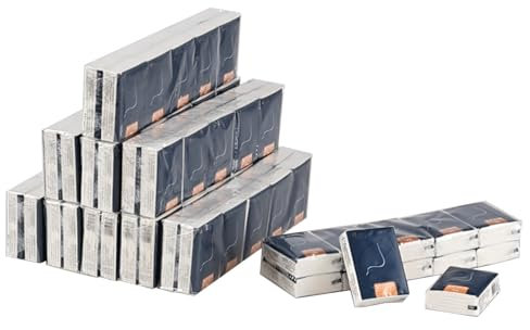 Sosody 100er Pack Mini Pocket Gesichtstücher, kleine Taschentücher, Pocket Packs, Pocket Tissue Multipack, 4-lagig