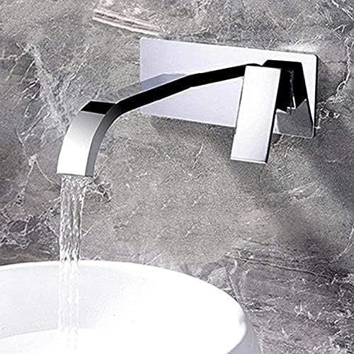 BNCXMO Wasserhahnbecken Wasserhähne Waschbecken Mischhändler Tap Badezimmer Wasserhahn Wasserfall Wasserhahn Wasserhahngriff Waschbecken Wasserhahnhahn, Küchenarmaturen Wasserhähne