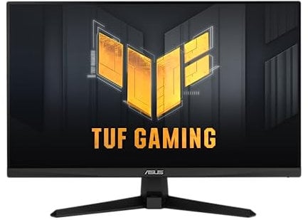 ASUS TUF Gaming VG259Q5A, Monitor Gaming 24,5 Full HD Fast IPS (1920 x 1080), 0,3ms Response Time, 200 Hz, Altoparlante Integrato, ELMB, HDMI, DisplayPort e Jack Audio, Display Widget Center, Nero