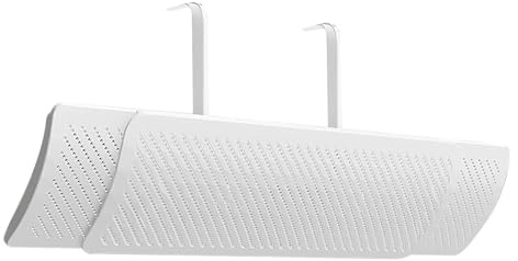 Tuxxjzm AC Vent Deflector - Air Conditioning Vent Deflector | Conditioner Diverter for Car Home Offices Ceiling Duct Window Outdoor Bedroom Family Friends