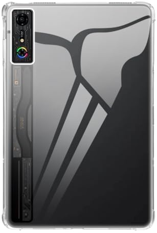 Shantime Hülle Kompatibel mit ZTE Nubia Red Magic Nova Gaming Tablet 10.9 2024, Ultra Dünne Weiche Flexible TPU Hülle Stoßfester Bumper Anti-Vergilbung Rückseitige Abdeckung(Durchsichtig)