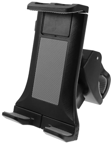 VALICLUD Tablet Halterung für Laufband und Heimtrainer mit Abs und Gummi Hohe Härte Geeignet für Lenker bis 22mm Freihändige Bedienung Beim Sport