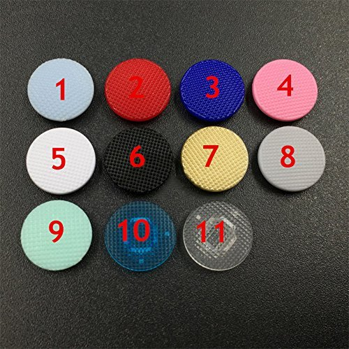 3D-Analog-Joystick-Tasten-Abdeckkappe, Thumbsticks, Ersatz für PSP 1000, 1001, 1002, 1003, 1004 (Farbe 6)