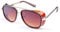 Inception Pro Infinite - Iron Man - Sonnenbrille - Steampunk - Retro - Mann - Tony Stark - Unisex - goldener Rahmen - braune Linse - Weihnachts - und Geburtstagsgeschenkidee