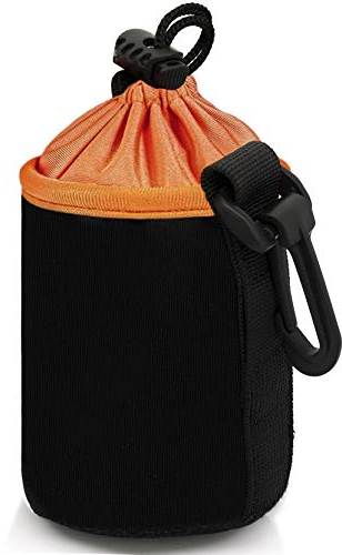 MyGadget Porta Obiettivi Fotografici - Sacchetto Obiettivo in Neoprene - Custodia Impermeabile per Canon | Nikon | Pentax | Sony | Panasonic - Taglia S