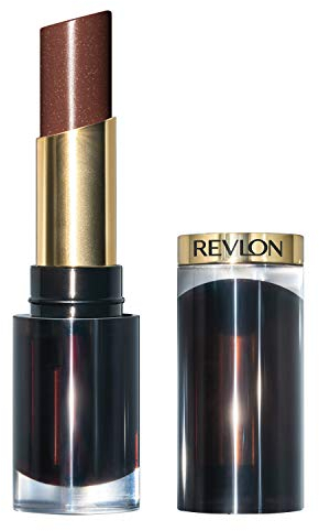 REVLON - Super Lustrous Glass Shine Lipstick Chocolate Luster 010-0.11 oz (3.1 g)