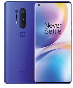 OnePlus 8 Pro Smartphone 6.78” 3D Fluid AMOLED Display 120Hz, 12 GB RAM + 256 GB Memoria, Fotocamera Quadrupla, Dual Sim, Blu Oltremare (Ultramarine Blue) (Ricondizionato)