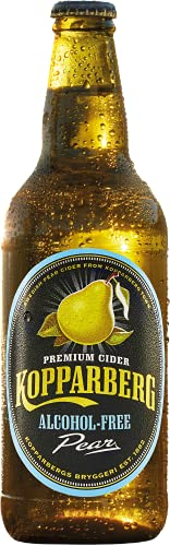 Kopparberg Alcohol Free Pear Cider 8x500ml Bottles