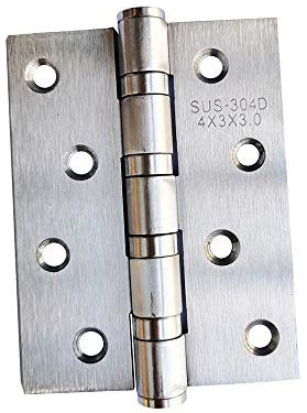 Cerniere Di Testa 4Pcs 4 * 3 * 3 Pollici Cerniera Piatta Muta In Acciaio Inossidabile Cerniera Per Finestre Con Ante A Battente