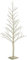 Magie di Natale Albero luminoso Glad, Ramo con led a luce calda Decorazione da interno (180 cm, Champagne)