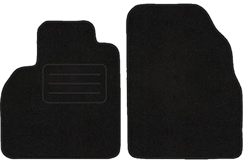 Vorne Velour Fußmatten Satz für Renault Scenic II (2003-2009) - 2-teilig - Passgenau