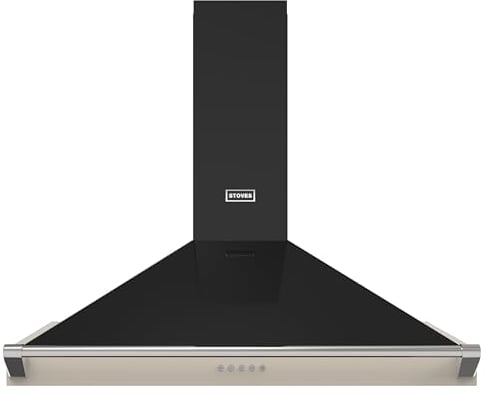 Stoves Richmond 110PYR Pyramid 110cm Chimney Cooker Hood - Cream