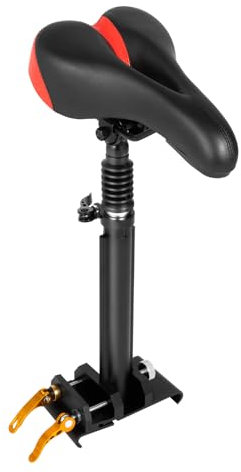 Rollersitz, Höhenverstellbar hoch belastbarer Skatersitz für E-Scooter, Scooter-Sattel-Scooter-Sitz Zubehör für E Scooter Für Den Elektroroller Xiaomi M365, E-Bike Sitz Stuhl Ersatz 40-60CM