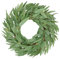 Briful Künstlicher Eukalyptuskranz 50 cm – Türkranz Eukalyptus Ganzjährig – Dekokranz für Haustür, Wand, Fenster, Tisch – Herbstkranz, Frühlingskranz, Hochzeitsdeko, Weihnachtskranz