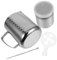 GRIRIW Batidor De Leche Jarra De Acero Inoxidable Jarra De Espuma Taza Para Hacer Leche