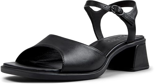 Camper, Kora Sandal, Women Sandal, Black, 38, (EU)