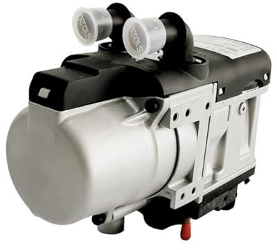 MegLob Réfonce De Pompe À Eau Diesel 6KW, Chauffage À Air Diesel avec Contrôle D'écran LCD, Radiateur De Stationnement Automatique Portable, Chauffage Rapide À Faible Bruit,Single Remote