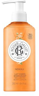 Roger&Gallet - Neroli - Latte Corpo Rilassante - Fiore d'Arancio - Idratante con Burro di Karité - 250 ml